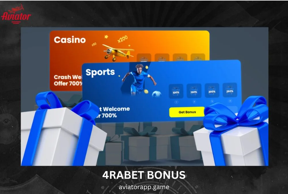 4rabet Aviator bonus