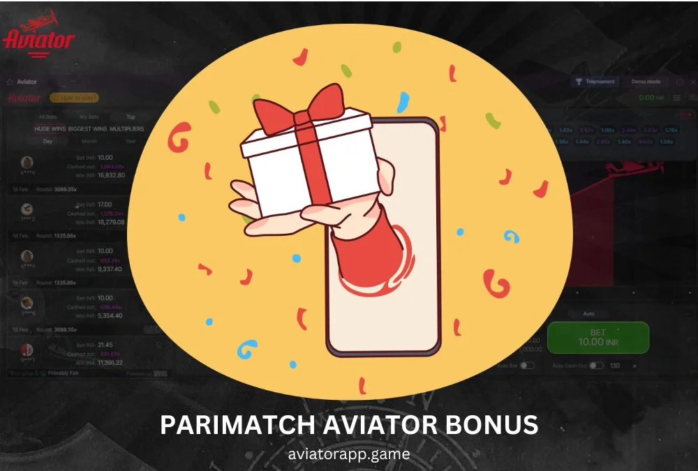 Parimatch Aviator bonus