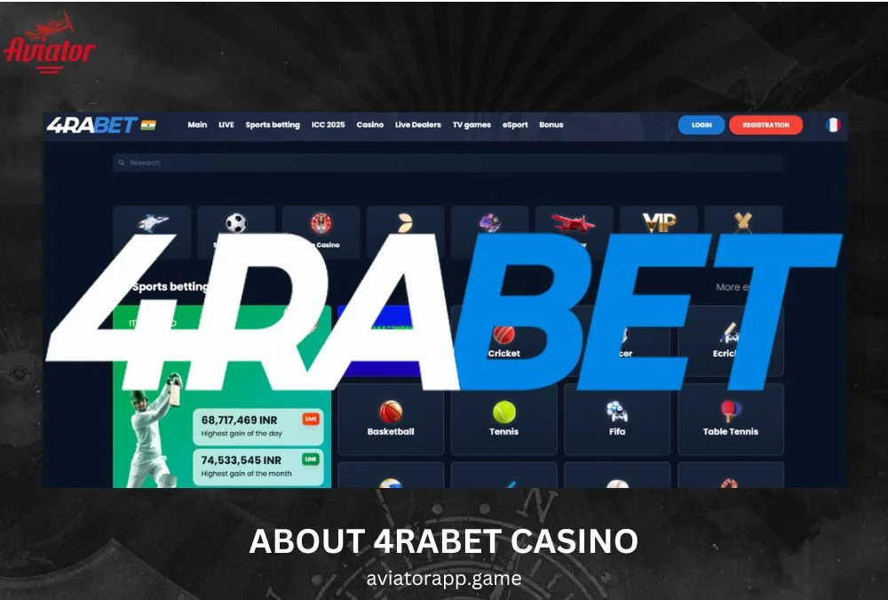 about 4rabet casino