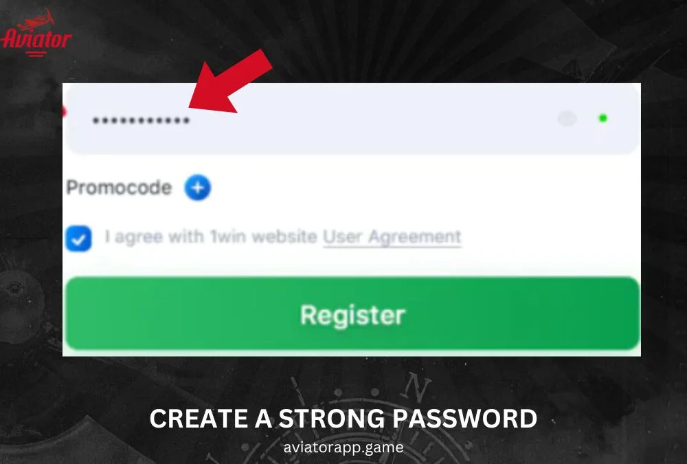 create a strong password