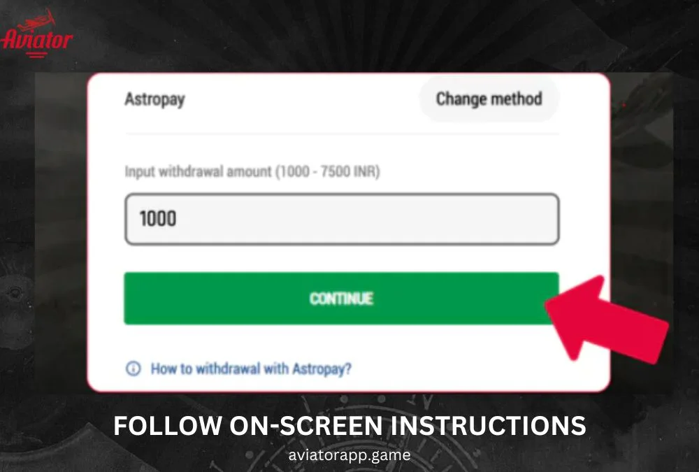 Follow the on-screen instructions